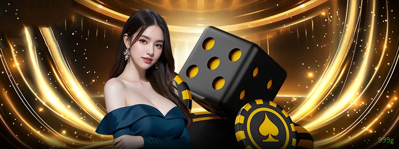 Imagem promocional do cassino online da 999g mostrando jogos ao vivo